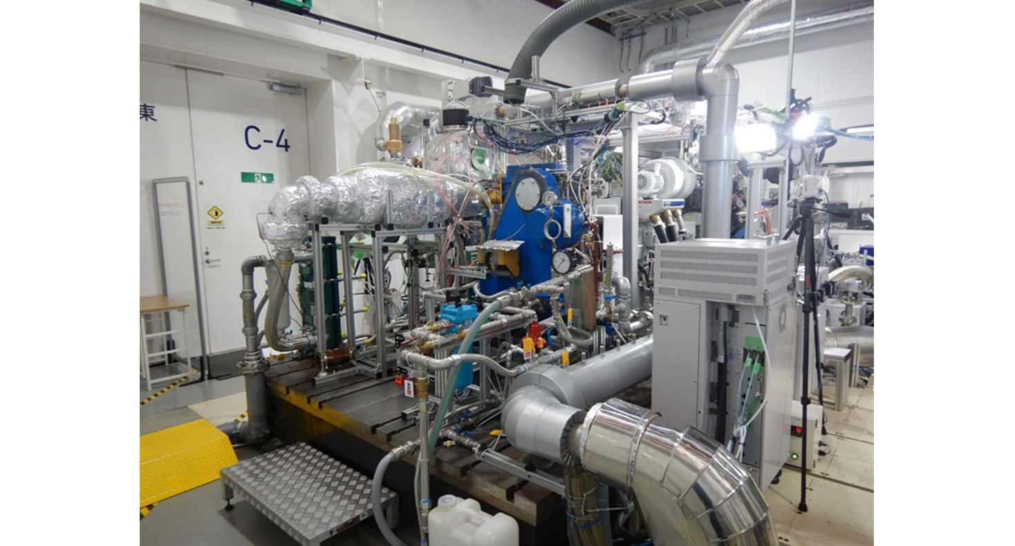 Hydrogen engine installed at the AIST Fukushima Renewable Energy Institute